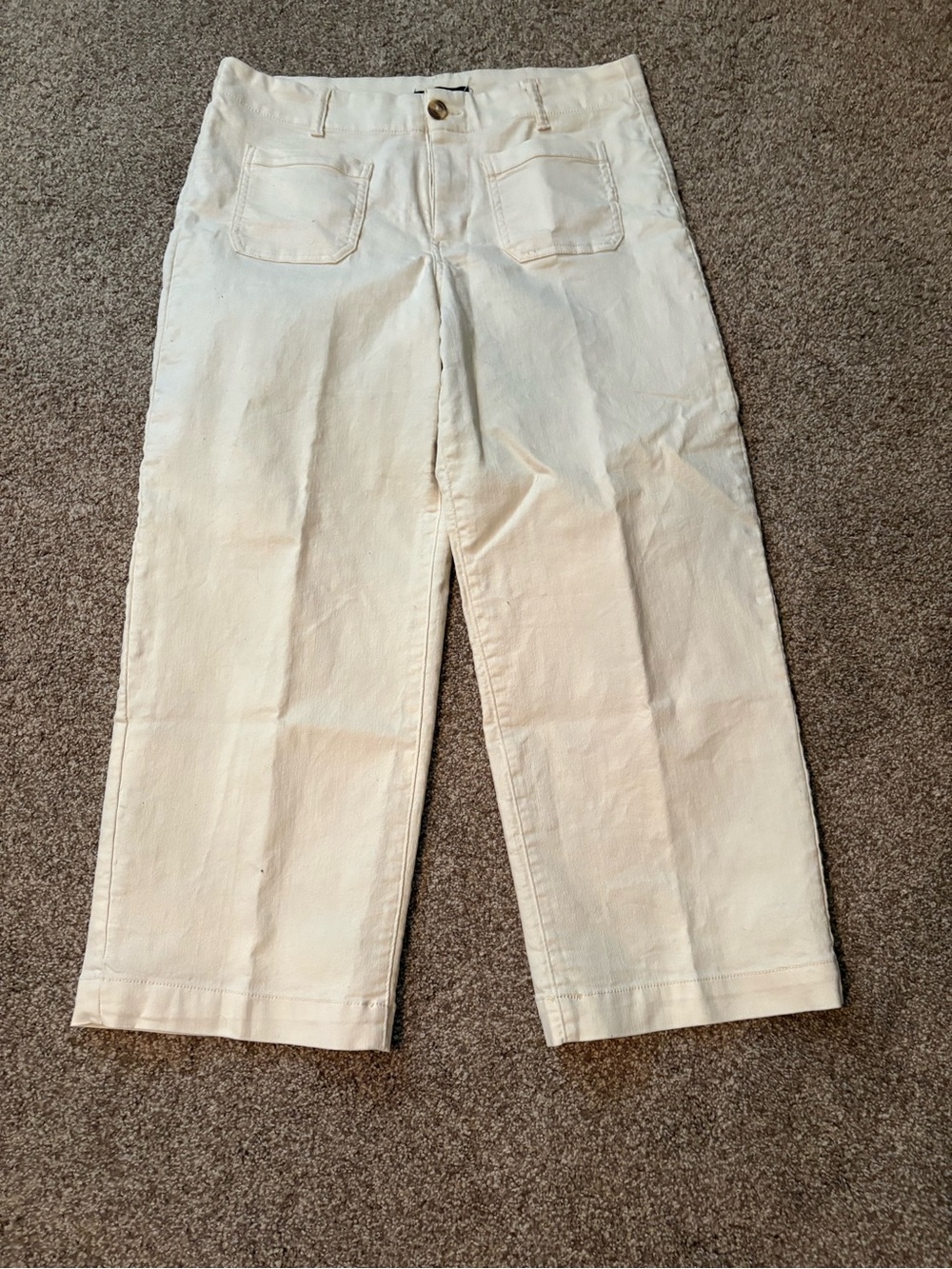 Women’s pale yellow Straight-Leg Jeans